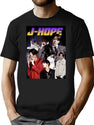 J-Hope Bootleg Bootleg Graphic T-Shirt - Black