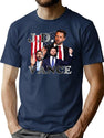 J.D. Vance Bootleg Swag Shirt Bootleg Graphic T-Shirt - Navy