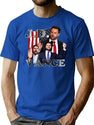 J.D. Vance Bootleg Swag Shirt Bootleg Graphic T-Shirt - Blue