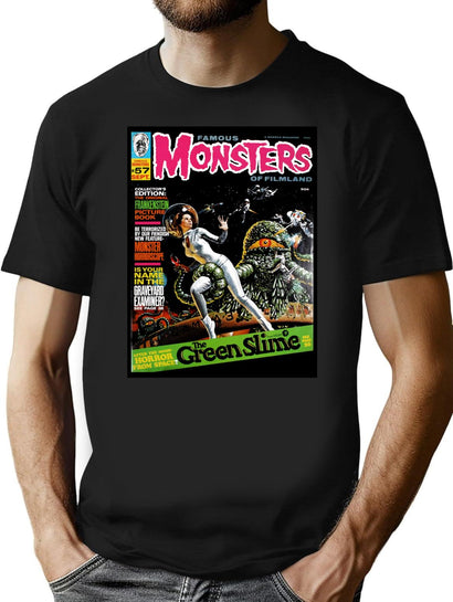 JEEPERS Another Great Famous Monsters of FILMLAND Cover! Essential T-Shirt for Men & Women, T-Shirts Graphic Tee - Black