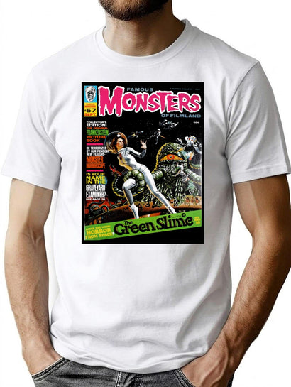 JEEPERS Another Great Famous Monsters of FILMLAND Cover! Essential T-Shirt for Men & Women, T-Shirts Graphic Tee - Black