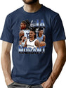 Ja Morant - 90'S Bootleg Design Bootleg Graphic T-Shirt - Navy