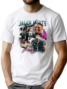 Jalen Vintage Style Tee Bootleg Graphic T-Shirt - White
