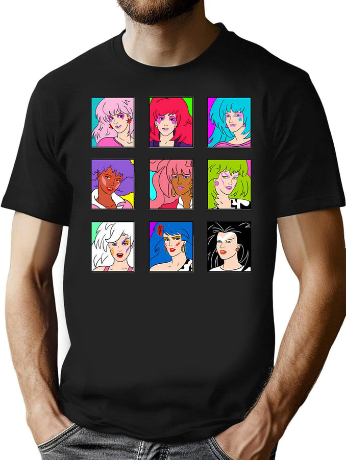 Jem And The Holograms Essential T-Shirt for Men & Women, T-Shirts Graphic Tee - Black