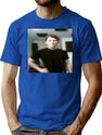 Jerma Slay Funny Blurry Image Premium Heavyweight Cotton T-Shirt - Blue