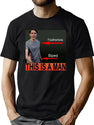 Jerma985 is A Man Black T-Shirt - Green