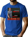 Jerma985 is A Man T-Shirt for Men & Women, T-Shirts Graphic Tee - Blue