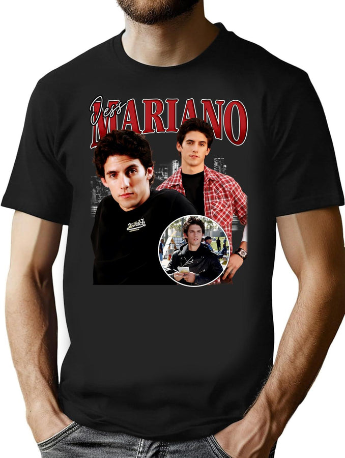 Jess Mariano Signature Vintage Bootleg Retro Style Bootleg Graphic T-Shirt - Black