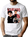 Jess Mariano Signature Vintage Bootleg Retro Style Bootleg Graphic T-Shirt - White