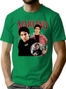 Jess Mariano Signature Vintage Bootleg Retro Style Bootleg Graphic T-Shirt - Green