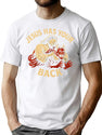 Jesus Has Your Back T-Shirt for Men & Women, T-Shirts Graphic Tee - White