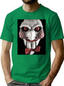 Jigsaw Remastered T-Shirt for Men & Women, T-Shirts Graphic Tee - Green