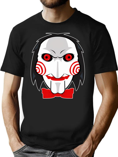 Jigsaw Saw T-Shirt T-Shirt for Men & Women, T-Shirts Graphic Tee - Black
