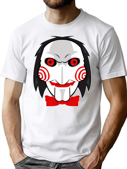 Jigsaw Saw T-Shirt T-Shirt for Men & Women, T-Shirts Graphic Tee - Black