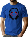 Jigsaw Spatter T-Shirt for Men & Women, T-Shirts Graphic Tee - Blue