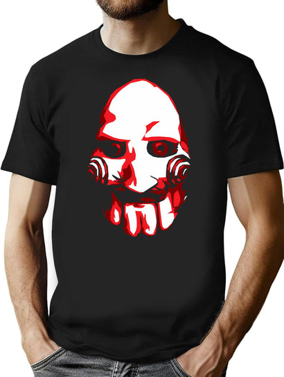 Jigsaw Vector Art T-Shirt for Men & Women, T-Shirts Graphic Tee - Black