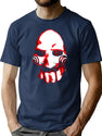 Jigsaw Vector Art T-Shirt for Men & Women, T-Shirts Graphic Tee - Navy