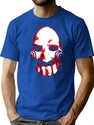 Jigsaw Vector Art T-Shirt for Men & Women, T-Shirts Graphic Tee - Blue
