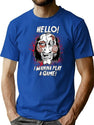 Jigsaw Wants To Play T-Shirt for Men & Women, T-Shirts Graphic Tee - Blue
