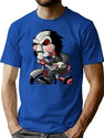 Jigsaw T-Shirt for Men & Women, T-Shirts Graphic Tee - Blue
