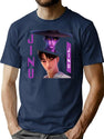 Jinu Saja Kpop Demon Hunters T-Shirt for Men & Women, T-Shirts Graphic Tee - Navy