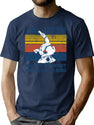 Jiu Jitsu Funny Mens Vintage Bjj Mma Jujitsu T-Shirt for Men & Women, T-Shirts Graphic Tee - Navy