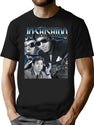 Jo Shishido 90'S Bootleg Style Bootleg Graphic T-Shirt - Black