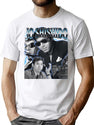 Jo Shishido 90'S Bootleg Style Bootleg Graphic T-Shirt - White