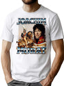 Joachim Murat 90S Bootleg Style Bootleg Graphic T-Shirt - White