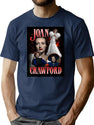 Joan Crawford Bootleg Bootleg Graphic T-Shirt - Navy