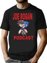 Joe Rogan Podcast Sonic Premium Heavyweight Cotton T-Shirt - Black