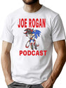 Joe Rogan Podcast Sonic Premium Heavyweight Cotton T-Shirt - White