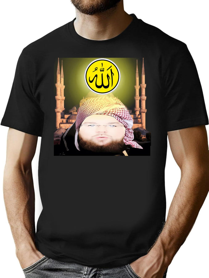 Joeyy Mashallah Bootleg Graphic T-Shirt - Black
