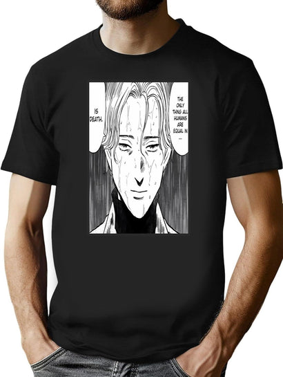 Johan Liebert - Monster Manga T-Shirt for Men & Women, T-Shirts Graphic Tee - Black