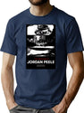 Jordan Peele Poster T-Shirt for Men & Women, T-Shirts Graphic Tee - Navy