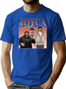Joyca - Bootleg Vintage 90S Bootleg Graphic T-Shirt - Blue