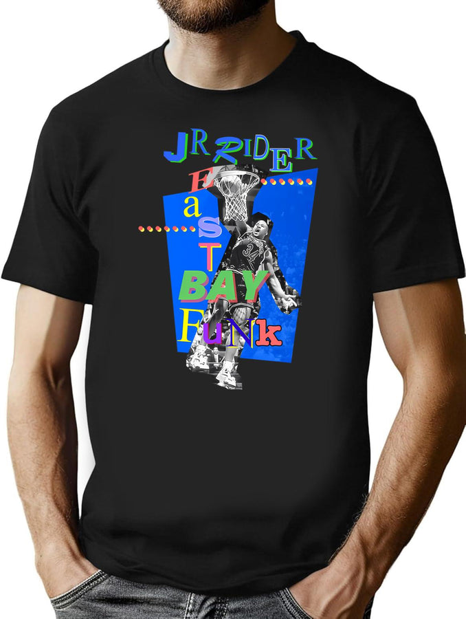 Jr Rider 90'S Bootleg Graphic T-Shirt - Black