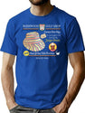 Judge Smails Golf Hat Ad Bushwood Golf Shop T-Shirt for Men & Women, T-Shirts Graphic Tee - Blue
