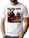 Jump Poster Killing Joke Horror Movie Band Rock Golden The Great Tour New Wave Funny T-Shirt for Men & Women, T-Shirts Graphic Tee - White