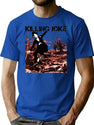Jump Poster Killing Joke Horror Movie Band Rock Golden The Great Tour New Wave Funny T-Shirt for Men & Women, T-Shirts Graphic Tee - Blue