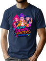K-Pop Demon Hunters Art - 12 T-Shirt for Men & Women, T-Shirts Graphic Tee - Navy
