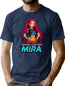K-Pop Demon Hunters Art Mira- 6 T-Shirt for Men & Women, T-Shirts Graphic Tee - Navy