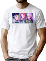 K-Pop Demon Hunters Girls T-Shirt for Men & Women, T-Shirts Graphic Tee - White