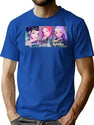 K-Pop Demon Hunters Girls T-Shirt for Men & Women, T-Shirts Graphic Tee - Blue