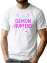 K-Pop Demon Hunters Neon Horns Tail The Vibe Of The Hunt Logo Design T-Shirt for Men & Women, T-Shirts Graphic Tee - White
