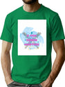 K-Pop Demon Hunters Sticker Art T-Shirt for Men & Women, T-Shirts Graphic Tee - Green