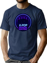 K-Pop Demon Hunters The Circle Of Protection Badge T-Shirt for Men & Women, T-Shirts Graphic Tee - Navy