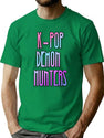 K-Pop Demon Hunters (11) T-Shirt for Men & Women, T-Shirts Graphic Tee - Green