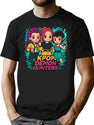 K-Pop Demon Hunters (16) T-Shirt for Men & Women, T-Shirts Graphic Tee - Black
