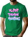 K-Pop Demon Hunters (3) T-Shirt for Men & Women, T-Shirts Graphic Tee - Green